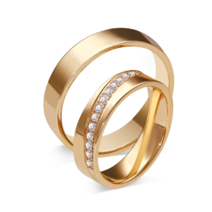 Obrączki ślubne z kamieniami