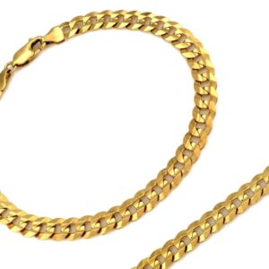 Złota bransoletka pancerka