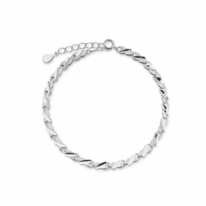 Srebrna bransoletka klasyczna