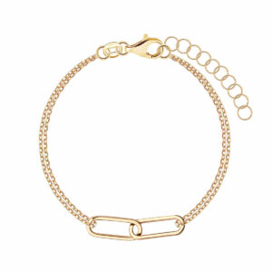 Pozłacana bransoletka