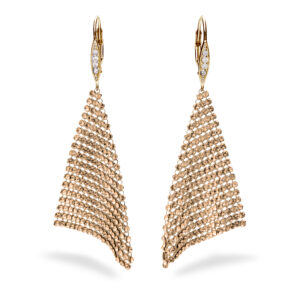 Pozłacane kolczyki z cyrkoniami