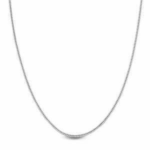 Srebrny łańcuszek żyłka