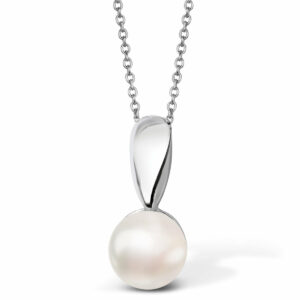 Srebrny naszyjnik z perłą