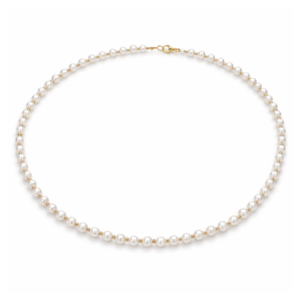 Złoty naszyjnik z perłami